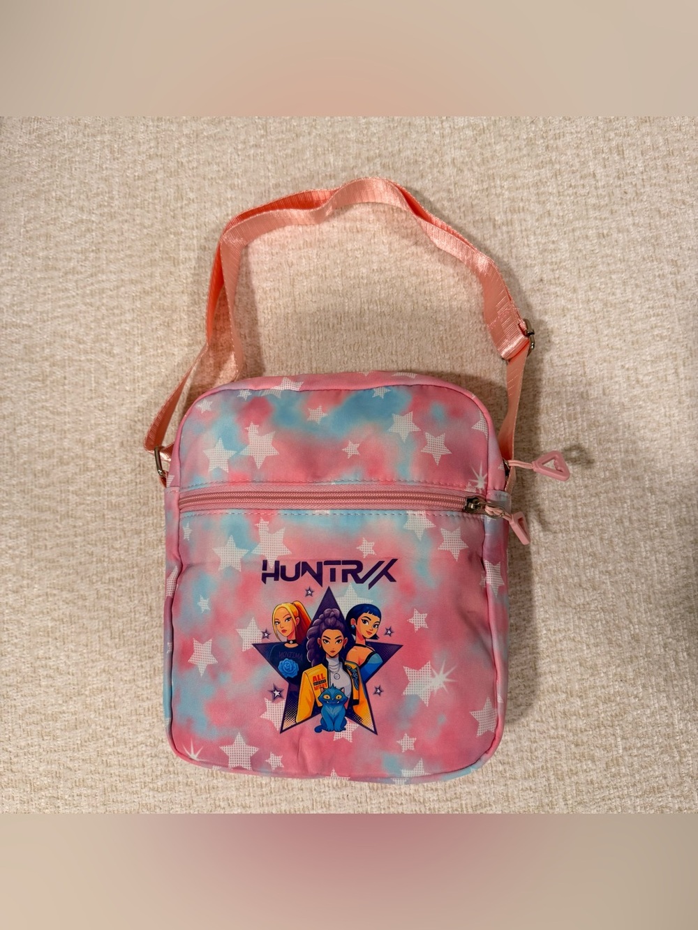 HUNTR/X KPop Demon Hunters Pink Star Crossbody Bag NEW